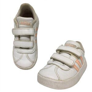 Adidas Girls Court Shoes Size 8K